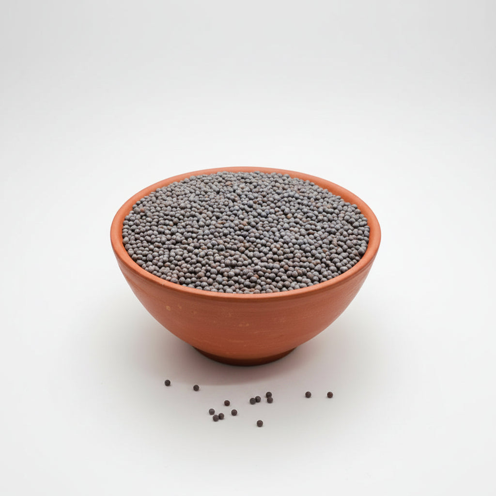 Mustard Seeds (Big) | Pure Mustard Seeds | Natural Sarso | No Artificial Colors or Preservatives | Mohari | Kaduku | Avalu | Ava Ginjalu | Authentic Spices