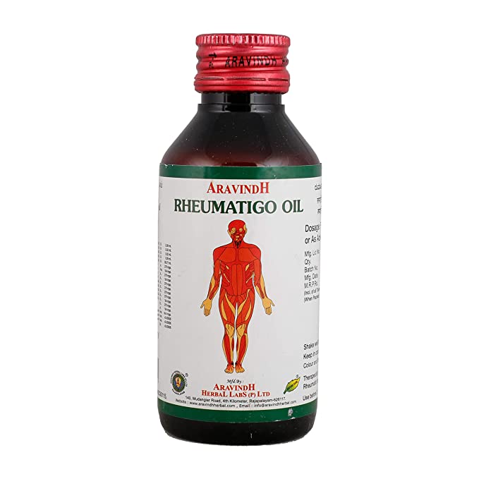 Aravinth Herbals | Rheumatigo Oil - 100ml