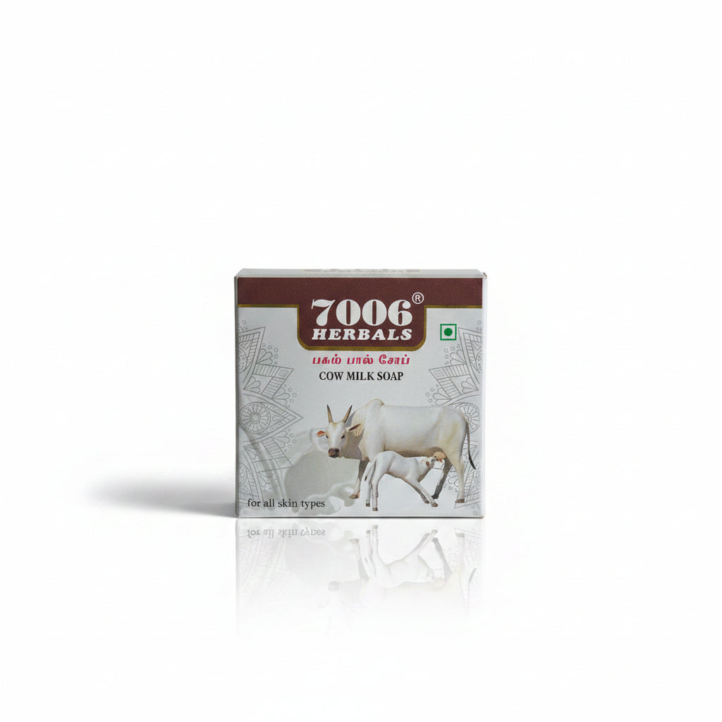 7006 Herbals | Cow Milk soap ( pack of 2)
