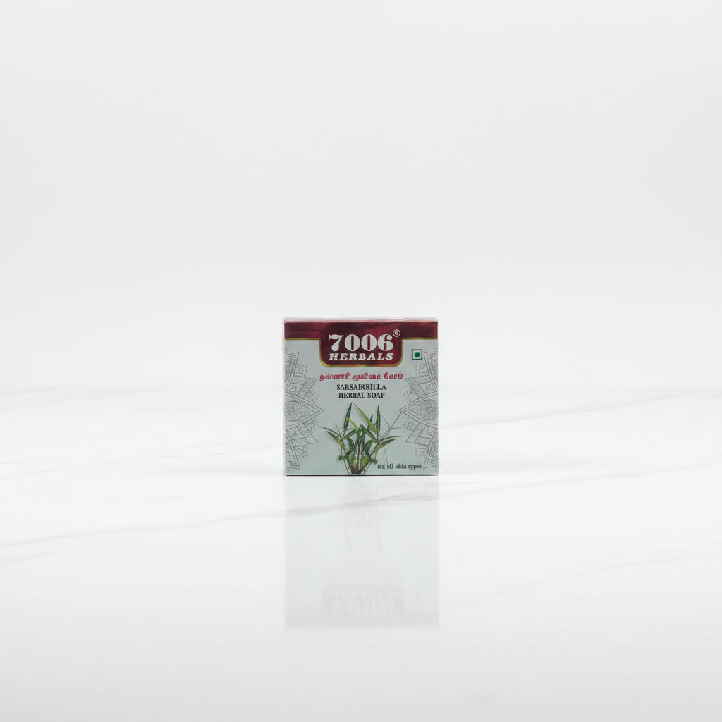 7006 Herbals | Sarsaparilla Nannari Herbal soap ( pack of 2)