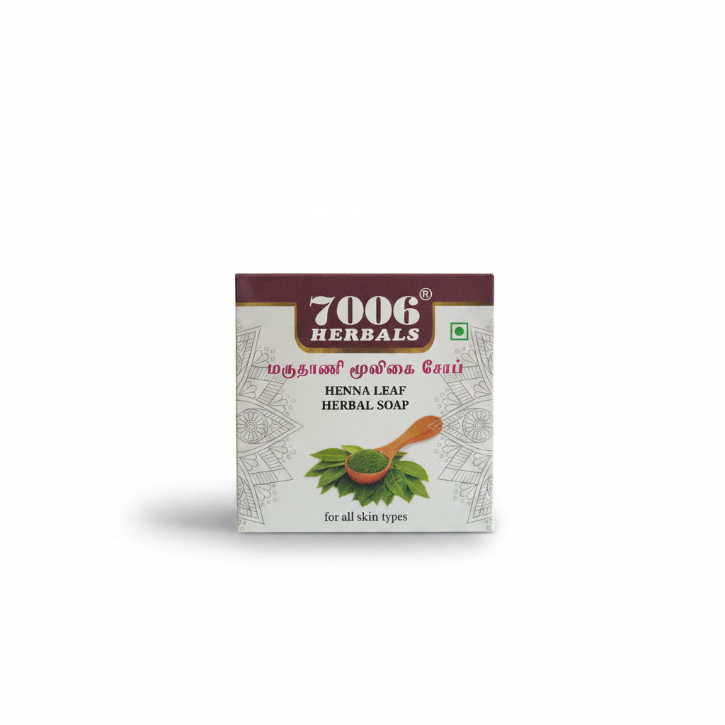 7006 Herbals | Henna Herbal soap ( pack of 2)
