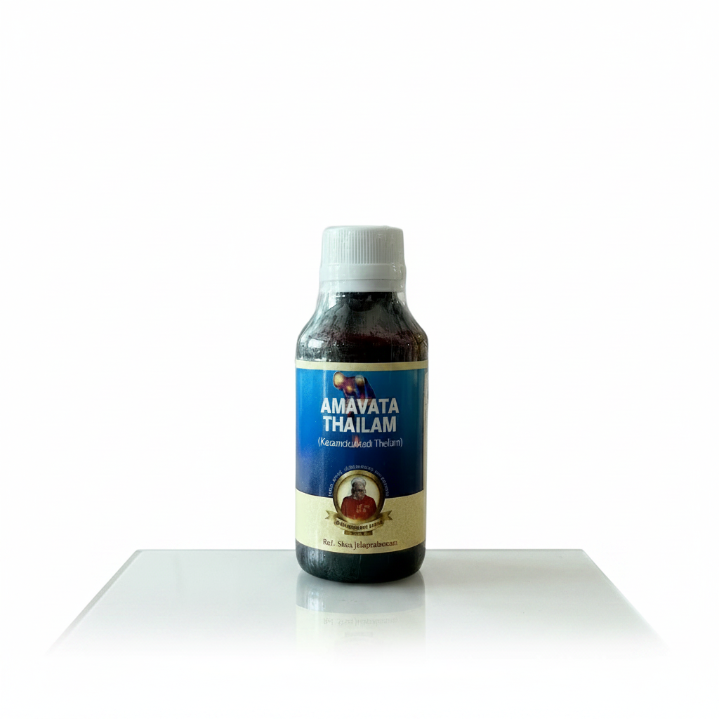 AYURVEDASRAMAM | Amavata Thailam 100ml