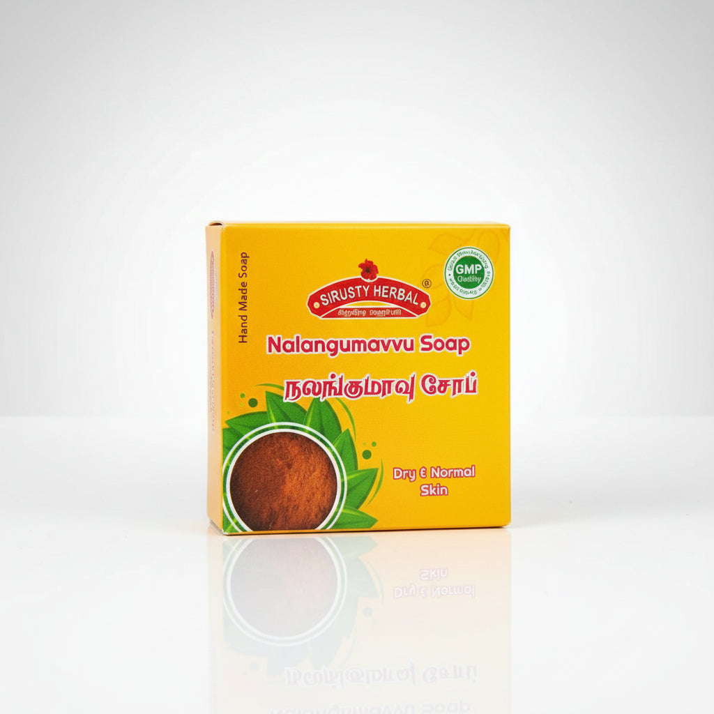 Nalangu Maavu Handmade Herbal Soap ( Pack Of 2 )