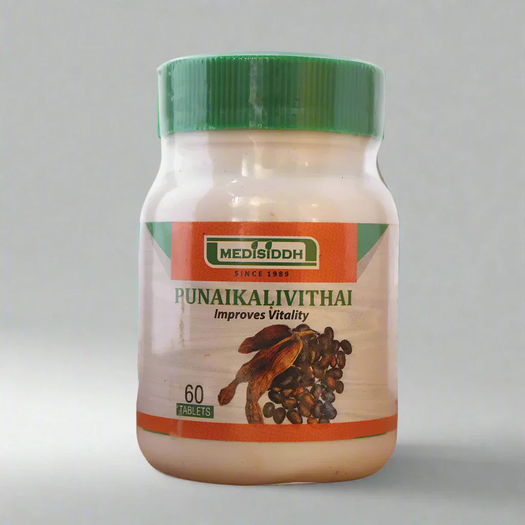 Medi Siddh| Poonaikalividhai Tablets - 60 Tablets