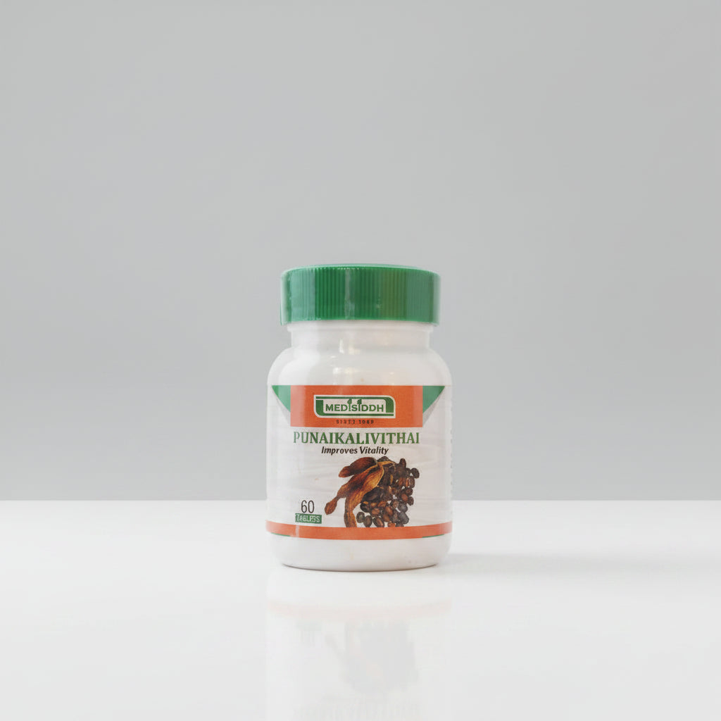 Medi Siddh| Poonaikalividhai Tablets - 60 Tablets