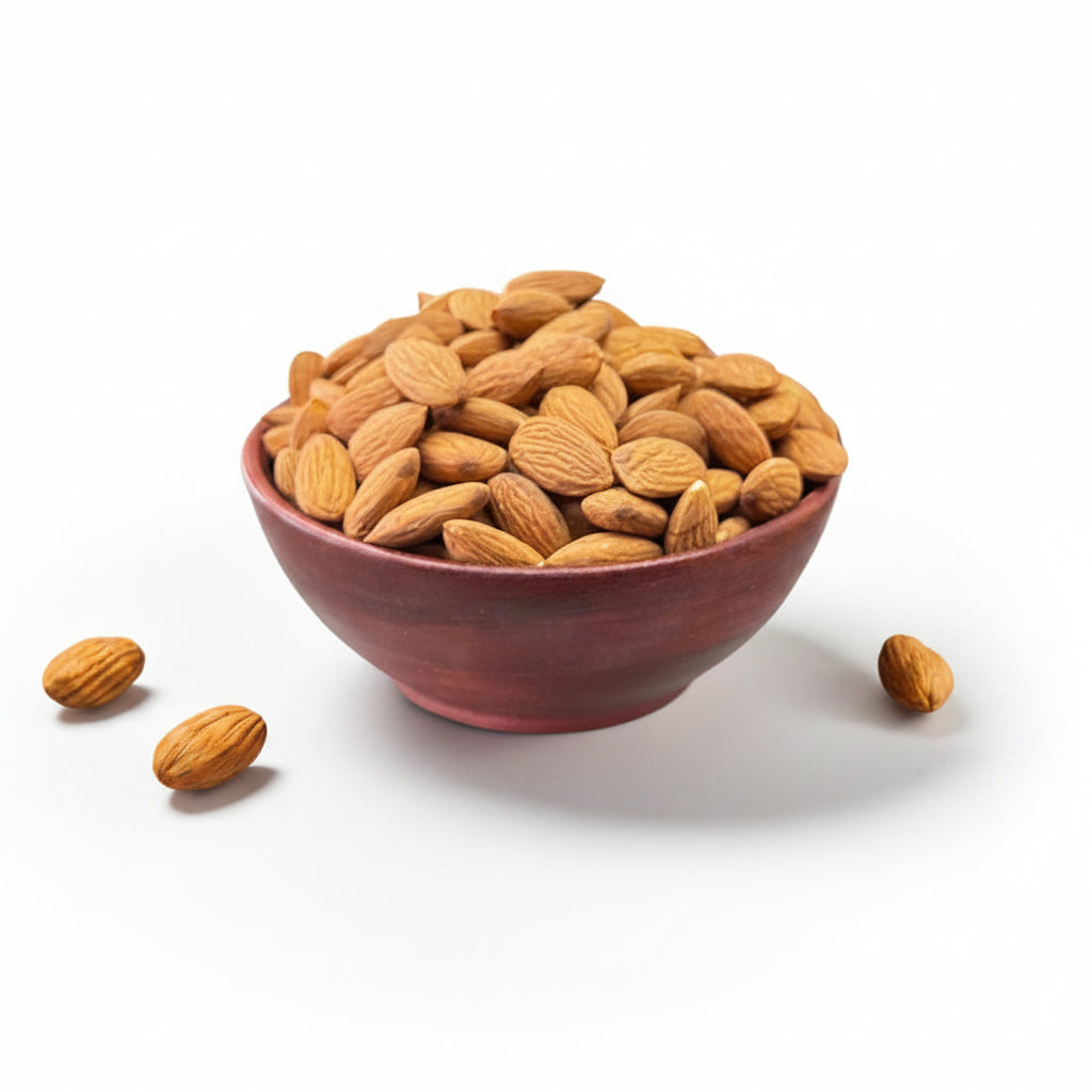 Raw Almonds | Badam | Almonds | Pure Raw Almonds Whole | Real Nuts | High In Fiber | Badam Giri | Rich In Protein, Magnesium, Phosphorus And Dietary Fibre, Nuts & Dry Fruits