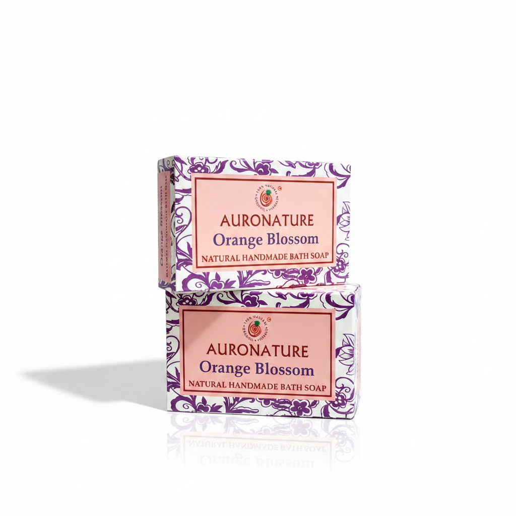 Auronature | Orange Blossom Handmade soap 75 gms