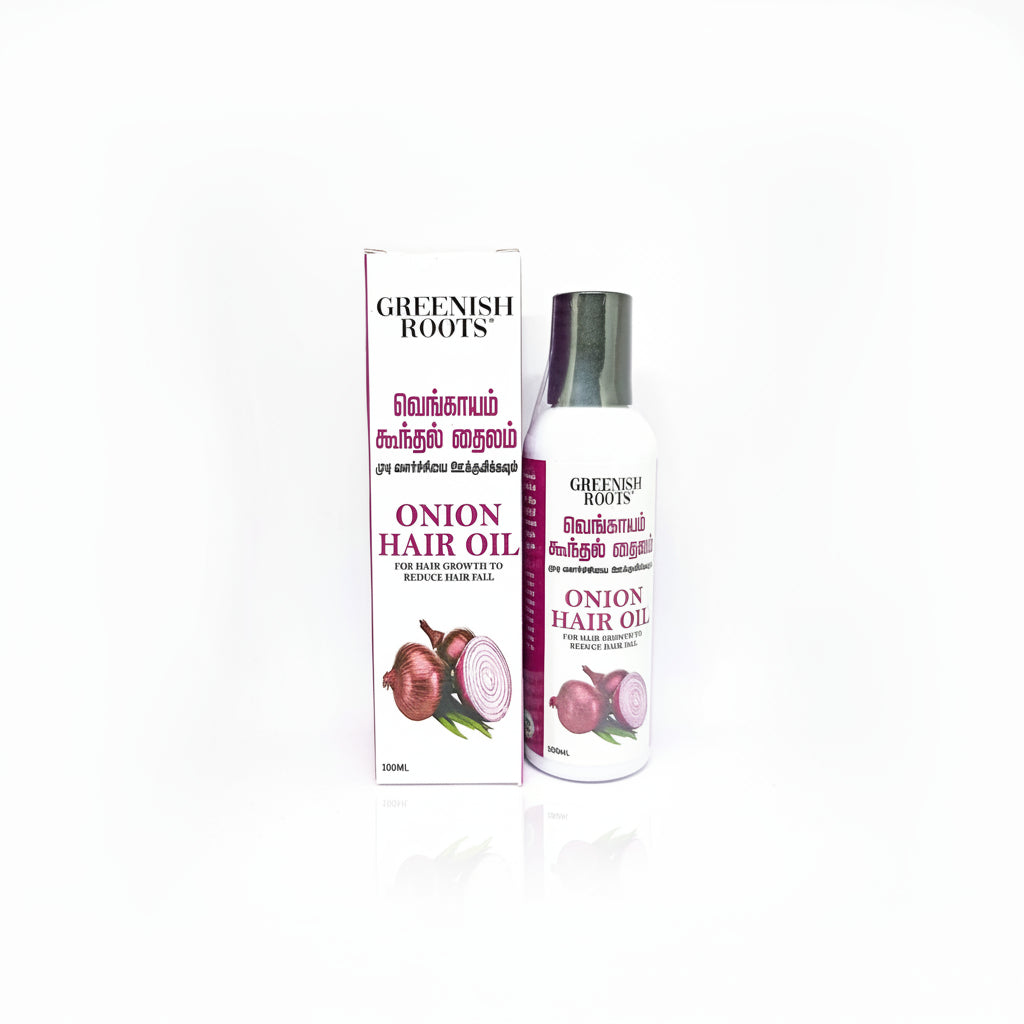 Greenish Roots Onion Hair Oil 100ml