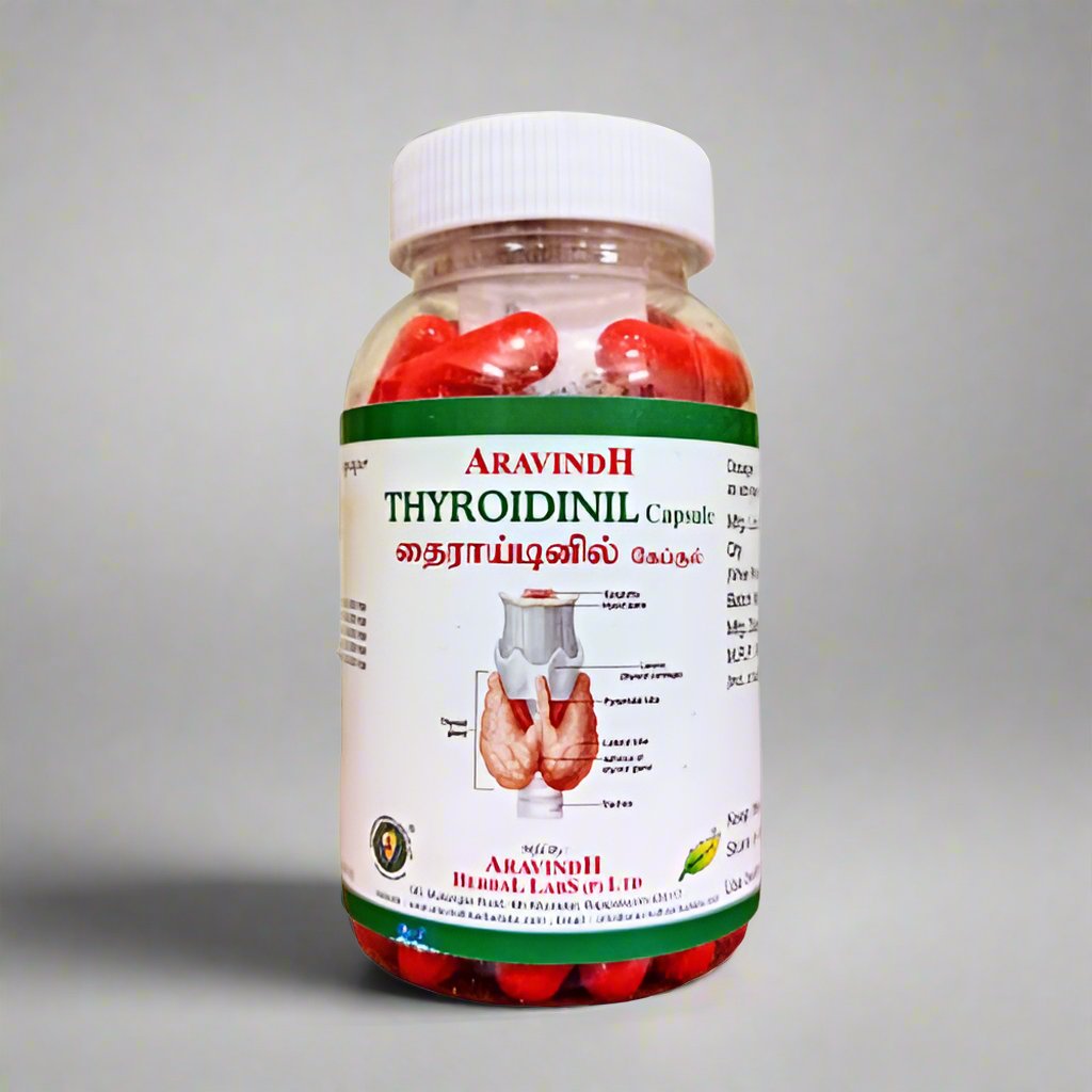 Aravindh Herbals | Thyroidinil Capsules 30Nos