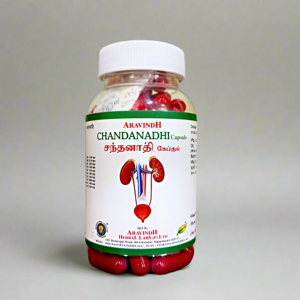 Aravindh Herbals | Chandanadhi Capsule - 100Nos
