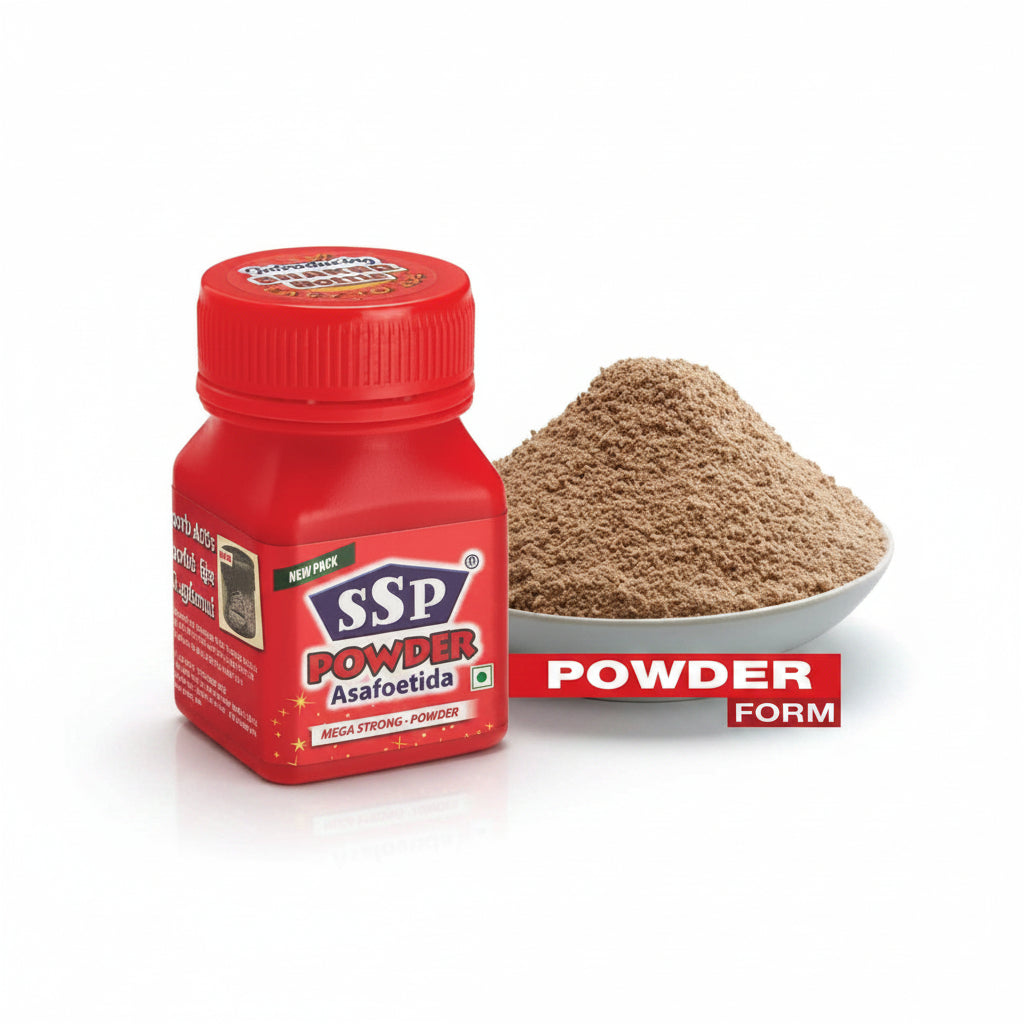 SSP Premium Asafoetida Jar| POWDER | No Added GUM