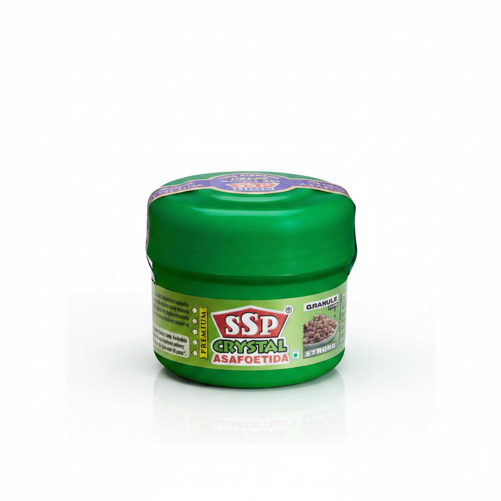 SSP Premium Asafoetida Jar| CRYSTAL | No Added GUM