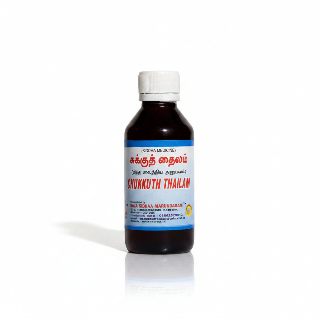 VKS Raja Sidhaa| Chukku Thailam 100ml