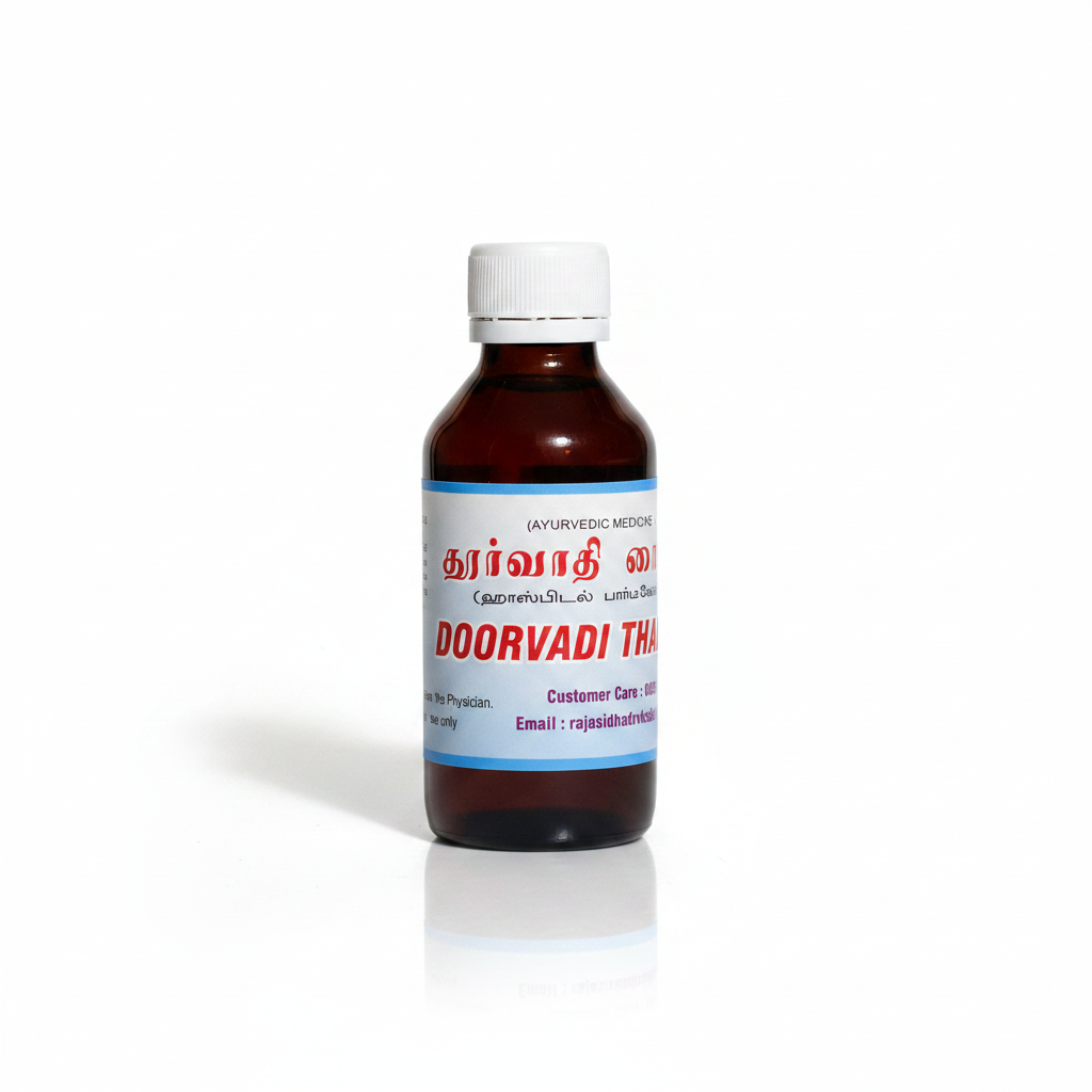 VKS Raja Sidhaa | Doorvadi Thailam | 100ml