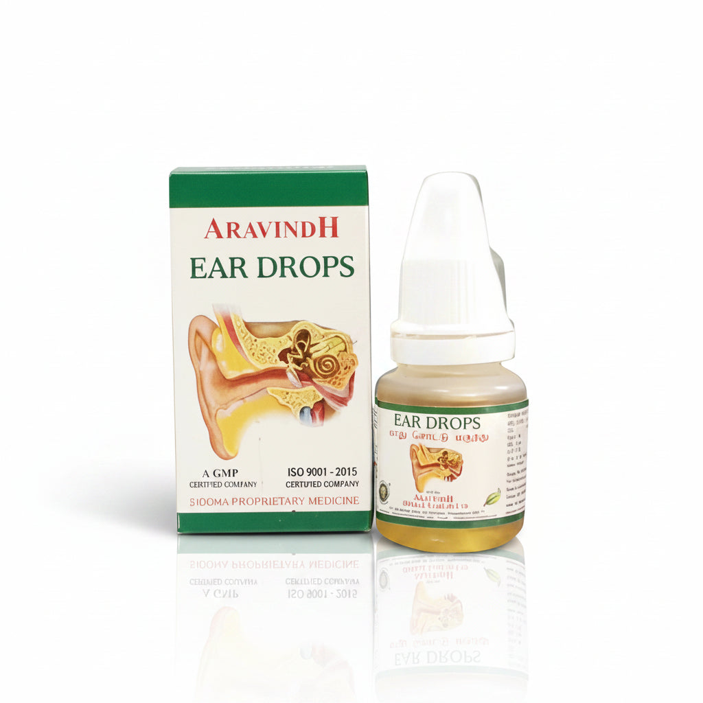 Aravinth herbals | Ear Drops 10ml x 2pcs