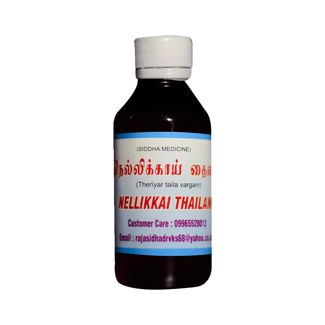 VKS Raja Sidhaa | NellikkaiThailam | 100ml