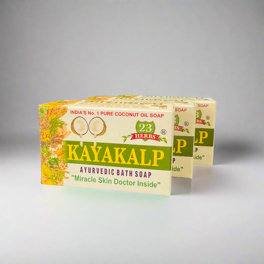 Kayakalp Ayurvedic Bath Soap (Pack of 3)