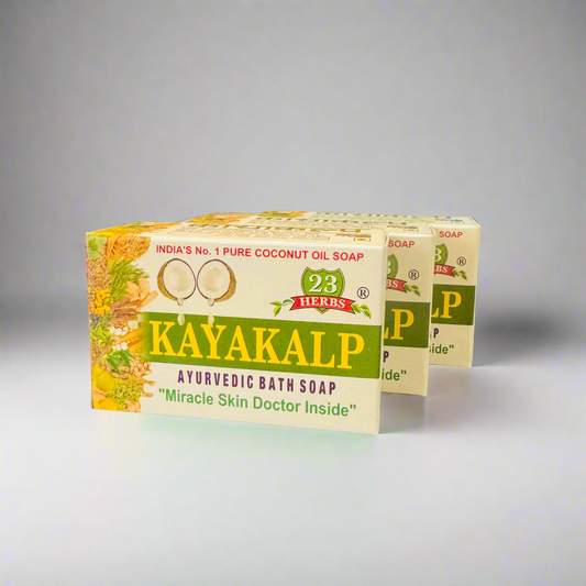 Kayakalp Ayurvedic Bath Soap (Pack of 3)