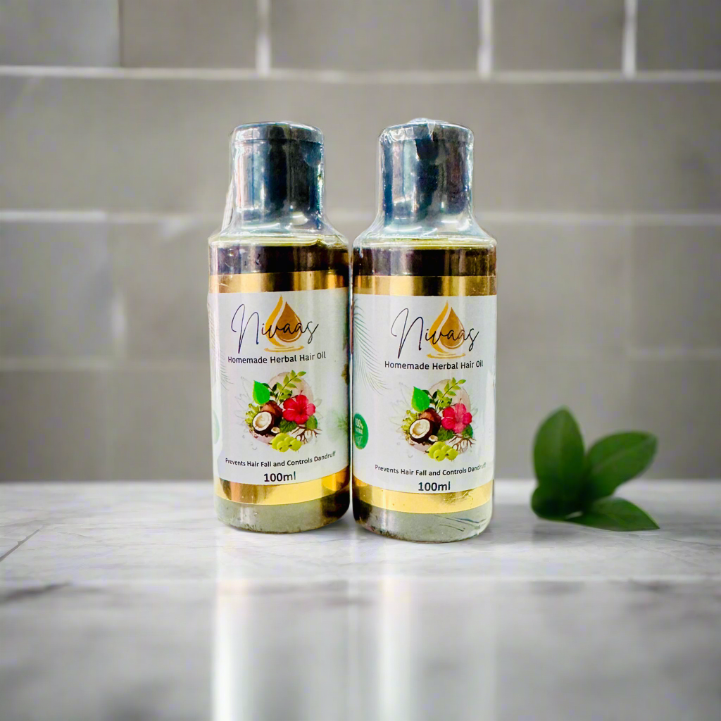 Nivaas Homemade Herbal Hair Oil 100ml (Pack of 2)