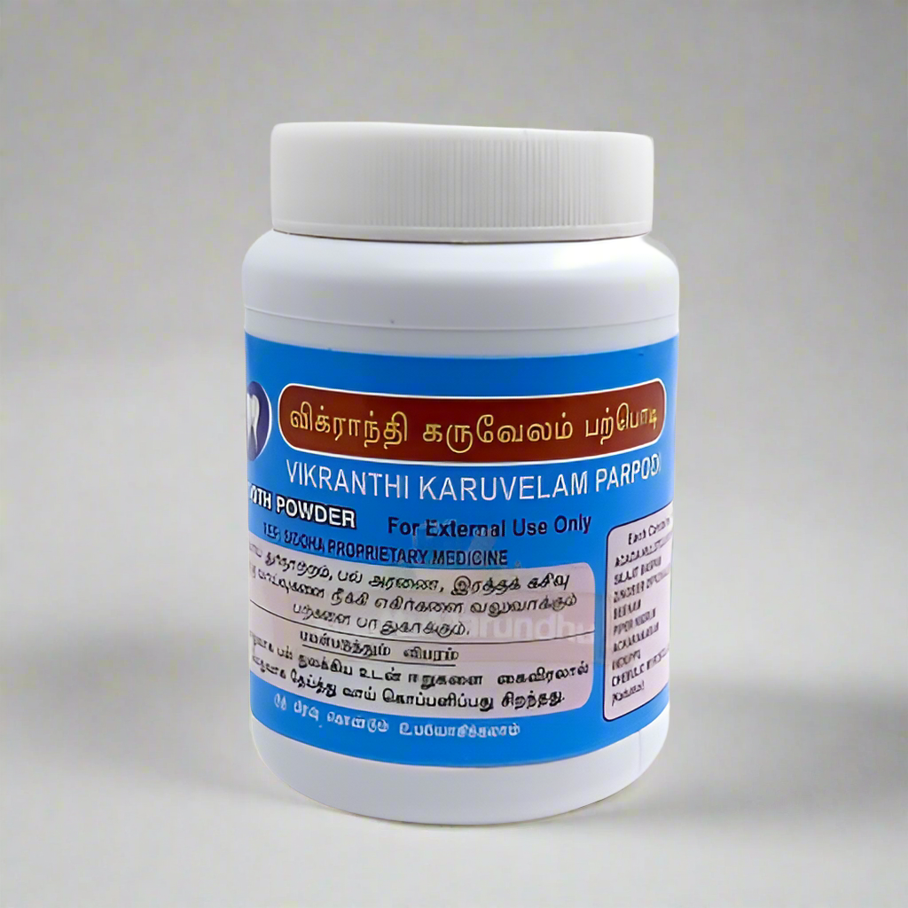 Solaimalai | Vikranthi Karuvelam Tooth Powder 100gm (Pack of 2)