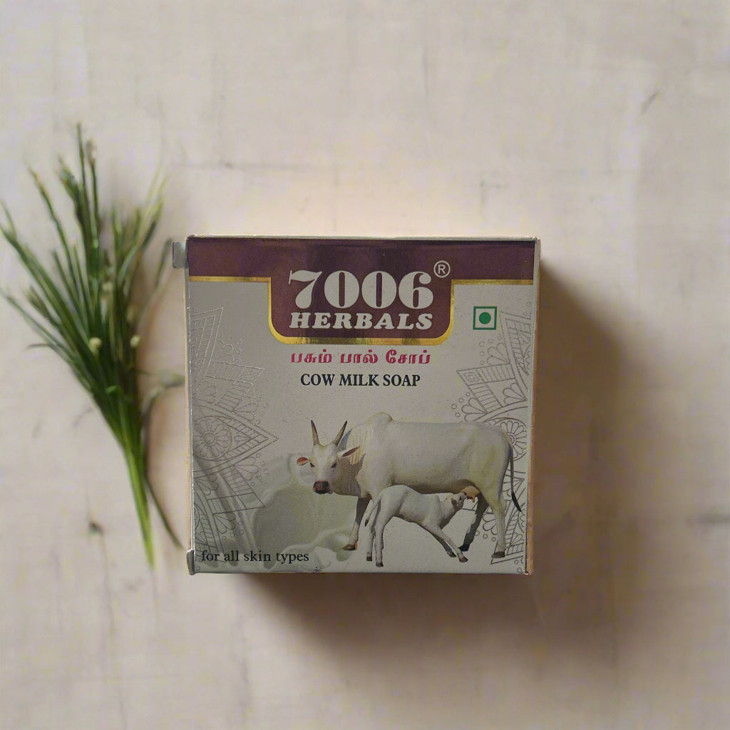 7006 Herbals | Cow Milk soap ( pack of 2)