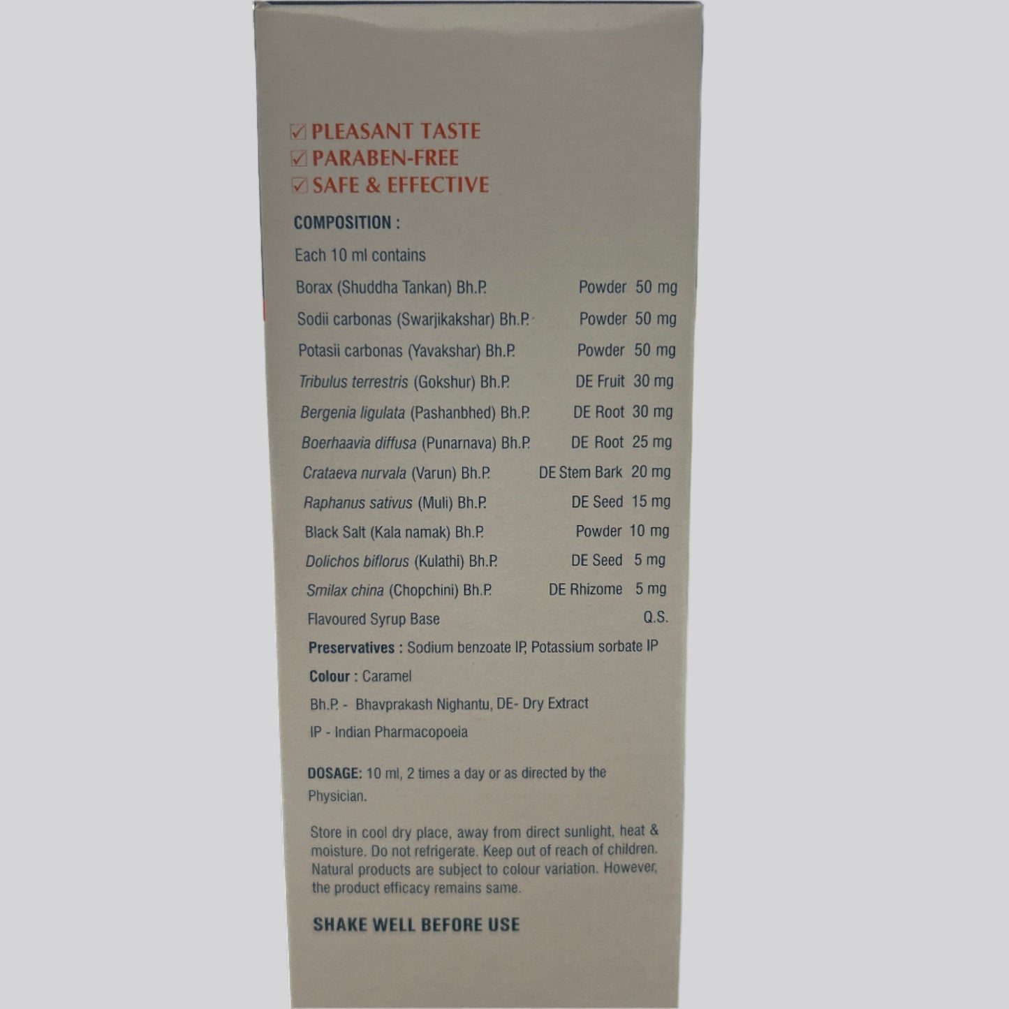 Vasu |  Ural Syrup 200ml