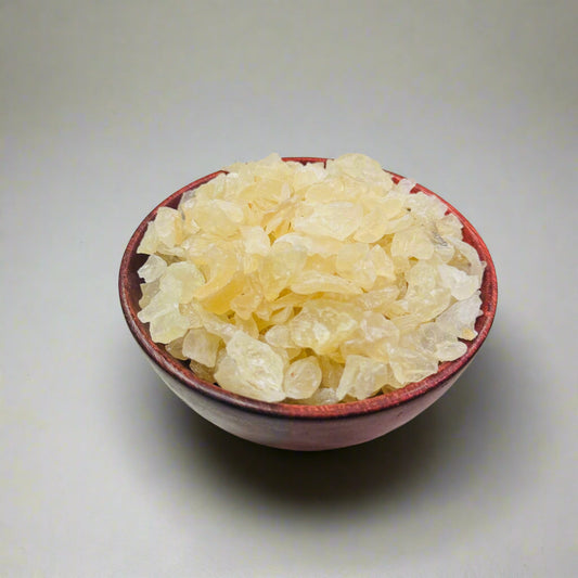 Almond Gum | Badam Pisin | Pisni | Natural Collant Taken with Nannari sarbath (or) Ice Cream (or) Rose Milk or Sarbat