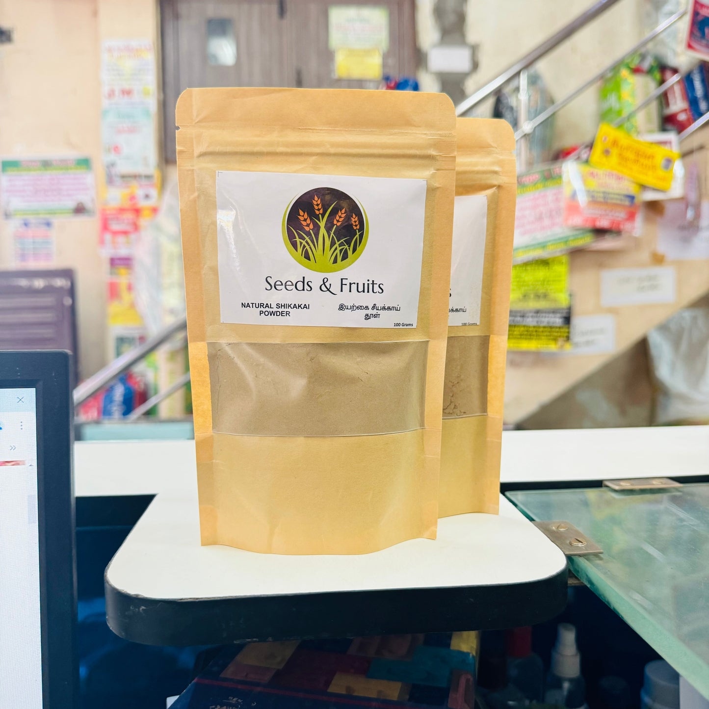 Jothi's | Seeds And Fruits  - 100% Natural Shikakai Powder