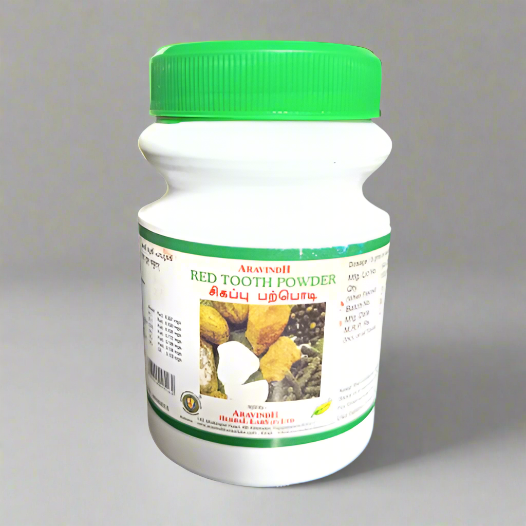 Aravinth Herbals | Red Tooth Powder  For Herbal dental Care