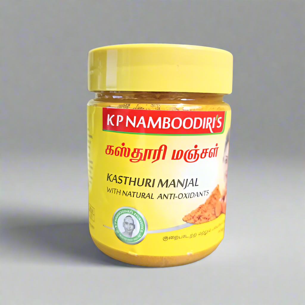KP Namboodiri's Kasthoori Manjai Powder 50gm (Pack of 2)