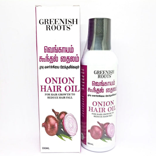 Greenish Roots ONION HAIR OIL 100ml