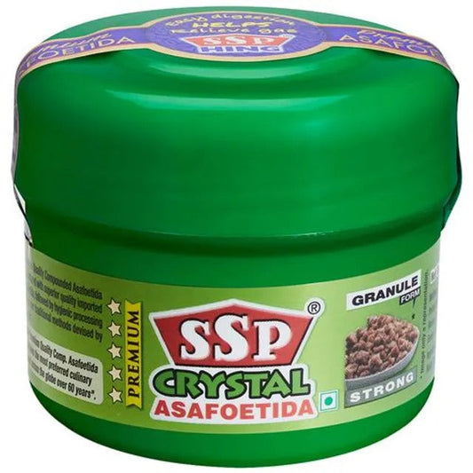 SSP Premium Asafoetida Jar| CRYSTAL | No Added GUM