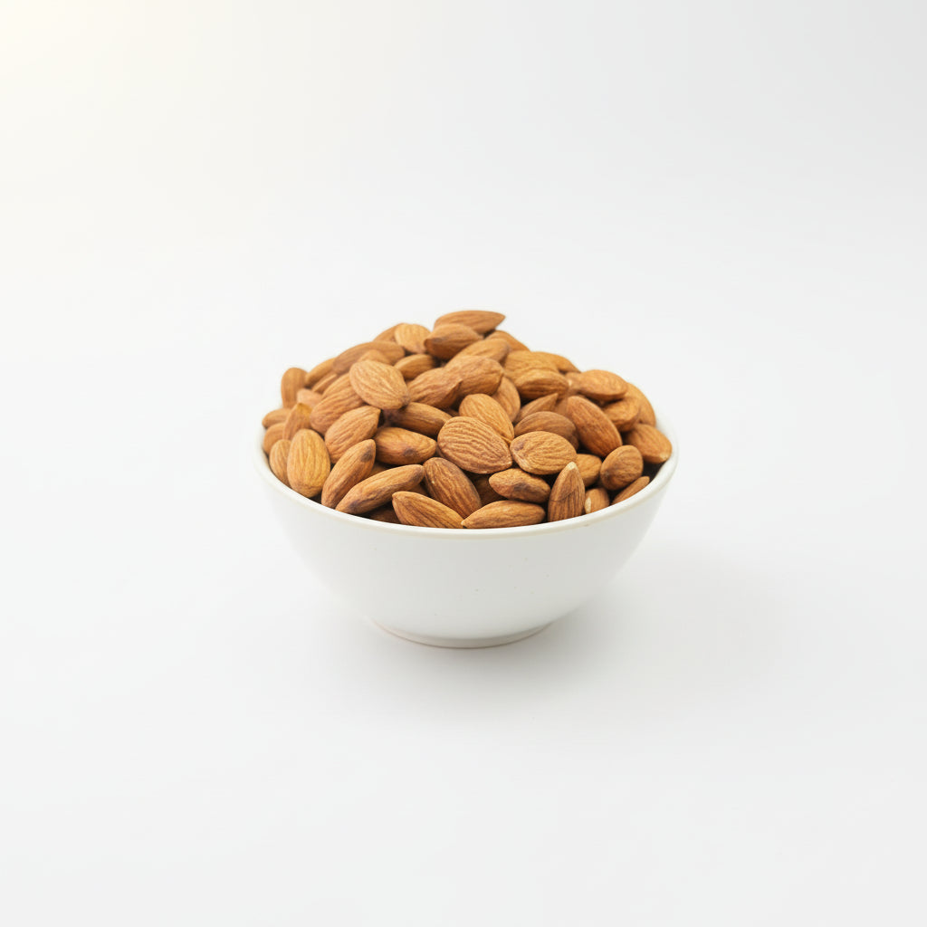 Raw Almonds | Badam | Almonds | Pure Raw Almonds Whole | Real Nuts | High In Fiber | Badam Giri | Rich In Protein, Magnesium, Phosphorus And Dietary Fibre, Nuts & Dry Fruits