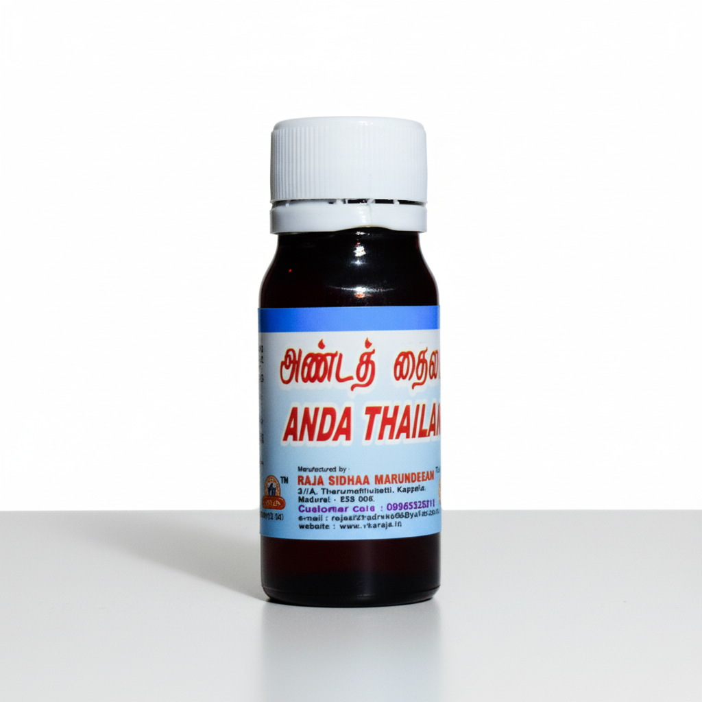 VKS Raja Sidhaa | Anda Thailam | 30ML